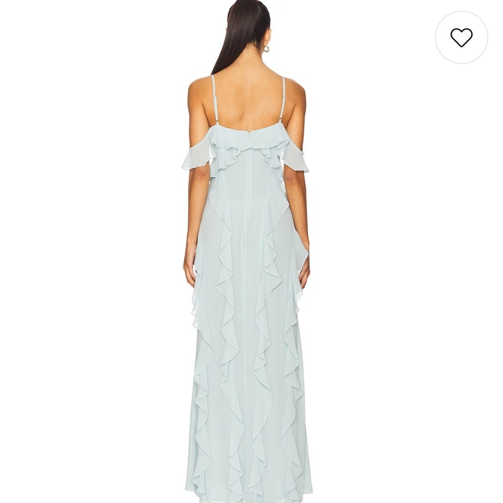 House of Harlow 1960 x REVOLVE Mandy Gown in Blue - Picture 4 of 12